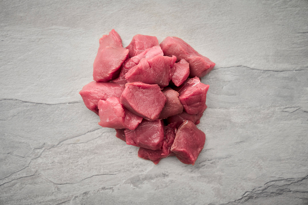 Edelgulasch von der Hirschkeule