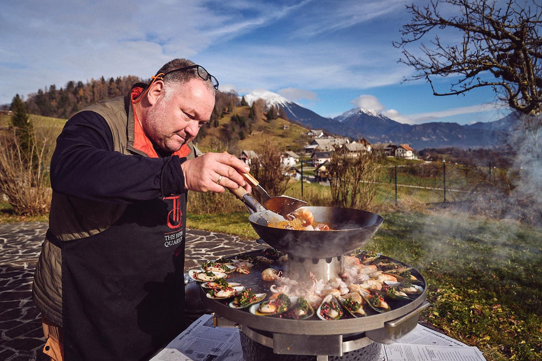 Zubehör "Wok" für Kamado-Grill, B 36 cm x L 36 cm
