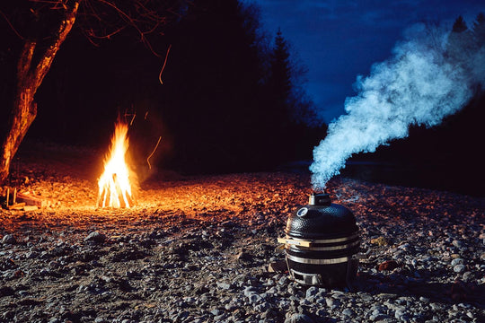 Kamado mobil "Icon", Keramikgrill, B 53 cm x H 50 cm, 30 kg, 33 cm Grillrost