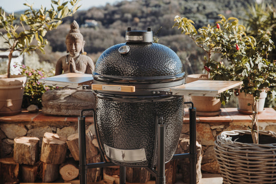 Kamado "Classic", Keramikgrill, B 55 cm x H 78 cm, 85 kg, 44 cm Grillrost