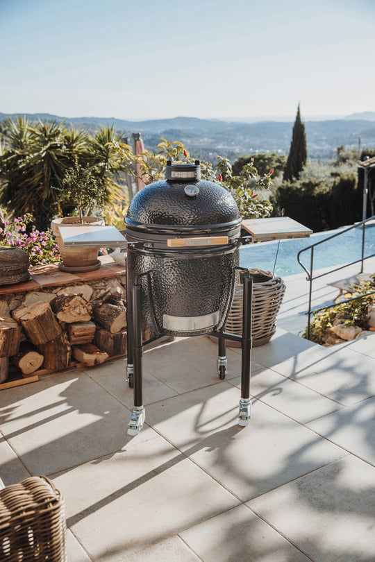 Kamado "Classic", Keramikgrill, B 55 cm x H 78 cm, 85 kg, 44 cm Grillrost