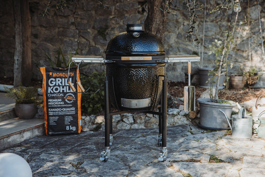 Kamado "Classic", Keramikgrill, B 55 cm x H 78 cm, 85 kg, 44 cm Grillrost