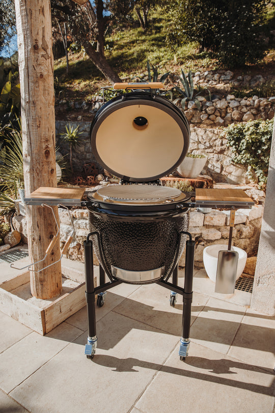 Kamado "Le Chef", Keramikgrill, B 72 cm x H 85 cm, 140 kg, 52 cm Grillrost