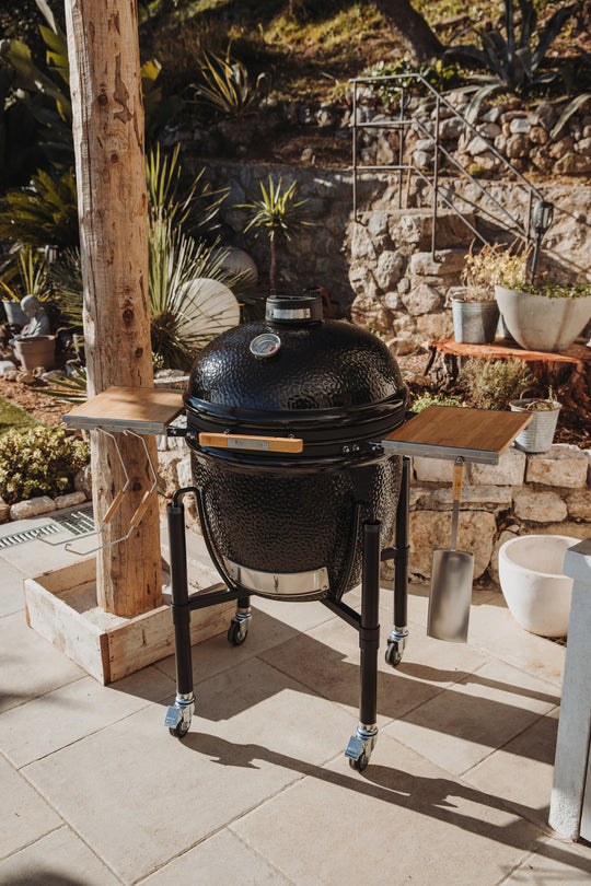 Kamado "Le Chef", Keramikgrill, B 72 cm x H 85 cm, 140 kg, 52 cm Grillrost