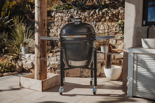 Kamado "Le Chef", Keramikgrill, B 72 cm x H 85 cm, 140 kg, 52 cm Grillrost